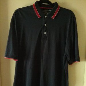 Vintage Tommy Hilfger Polo Shirt M Blue & Red